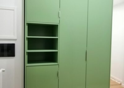Armadi a Muro Laccati Verde a Campione