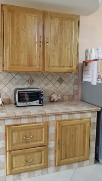 Cucina in Muratura su Misura in Rovere Cucina in Muratura su Misura in Rovere