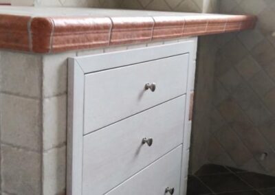 Cassettiere per Cucine in Muratura