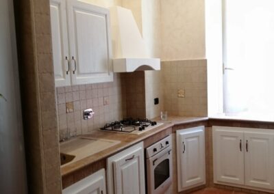Cucine in Muratura in Vero Legno Massello di Rovere