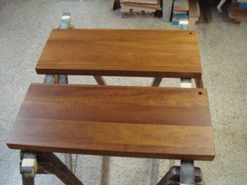Gradini in Legno di Iroko