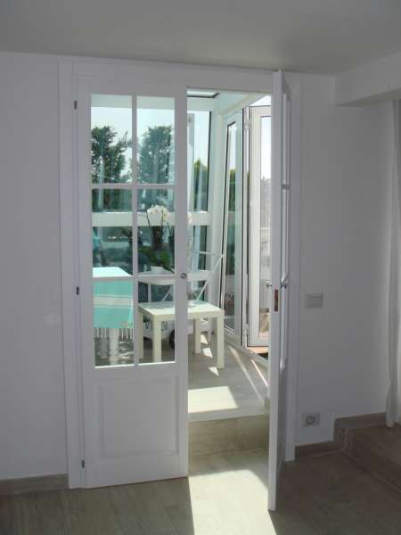 Porte in Legno Laccate Bianco a Doppia Anta Porte in Legno Laccate Bianco a Doppia Anta