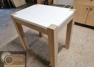 Tavoli su Misura in Legno Bicolore