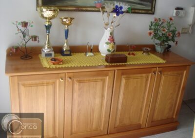 Credenze Artigianali in Rovere Naturale