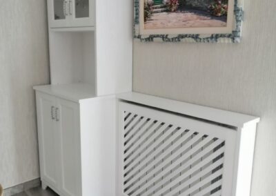Credenze in Vero Legno con Copritermosifone Integrato
