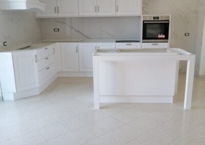 Cucine in Massello di Frassino a Poro Aperto