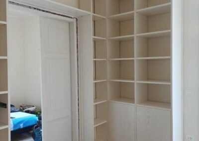 Librerie in Vero Legno con Ponte
