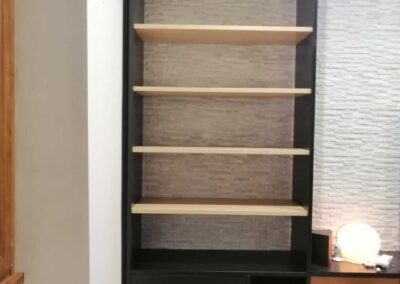 Librerie su Misura in Legno Bicolore