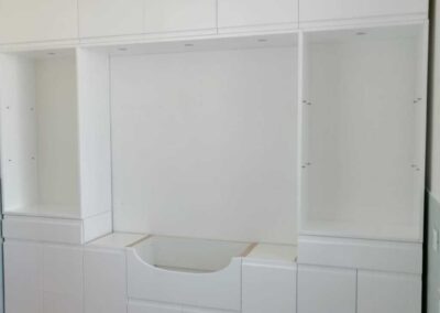 Mobili da Bagno su Misura Laccati Bianco Lucido
